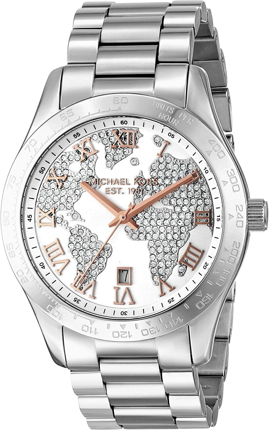 Montre Michael Kors MK5958 pour Femme en Acier Argenté
