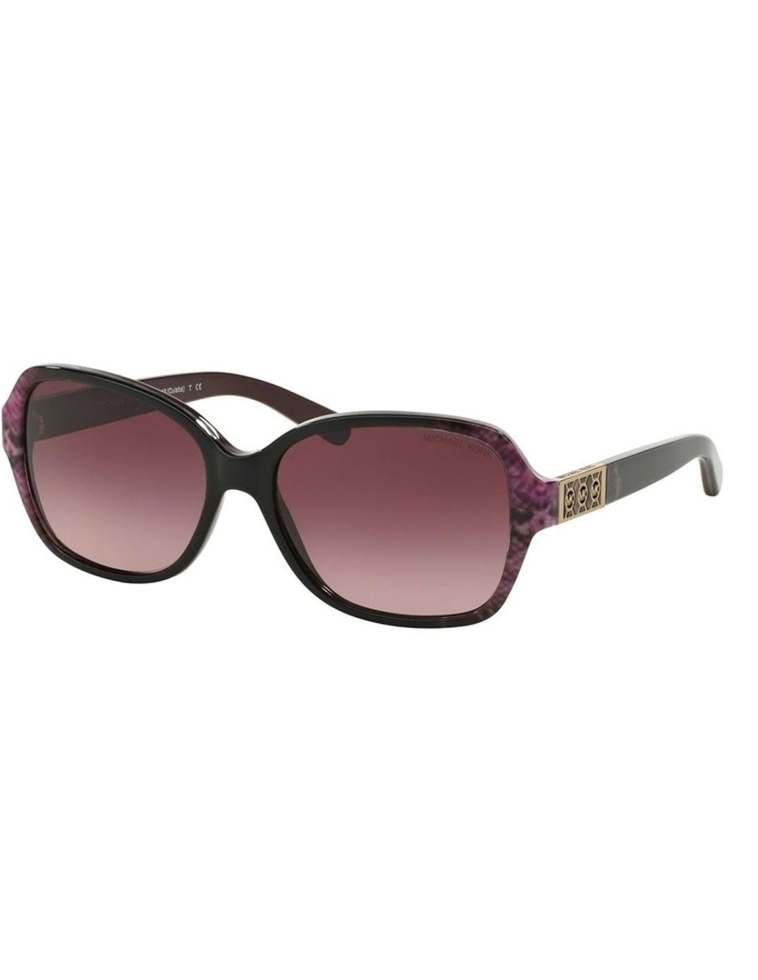 Lunettes de soleil Michael Kors Cuiaba MK6013 - Multicolore - Noir