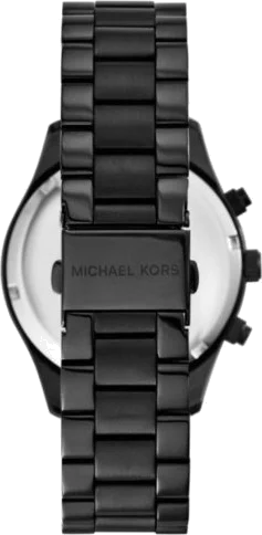Montre Michael Kors Wren MK6059 pour Femme, Cadran Gris et Boîtier Noir Acier vue 3