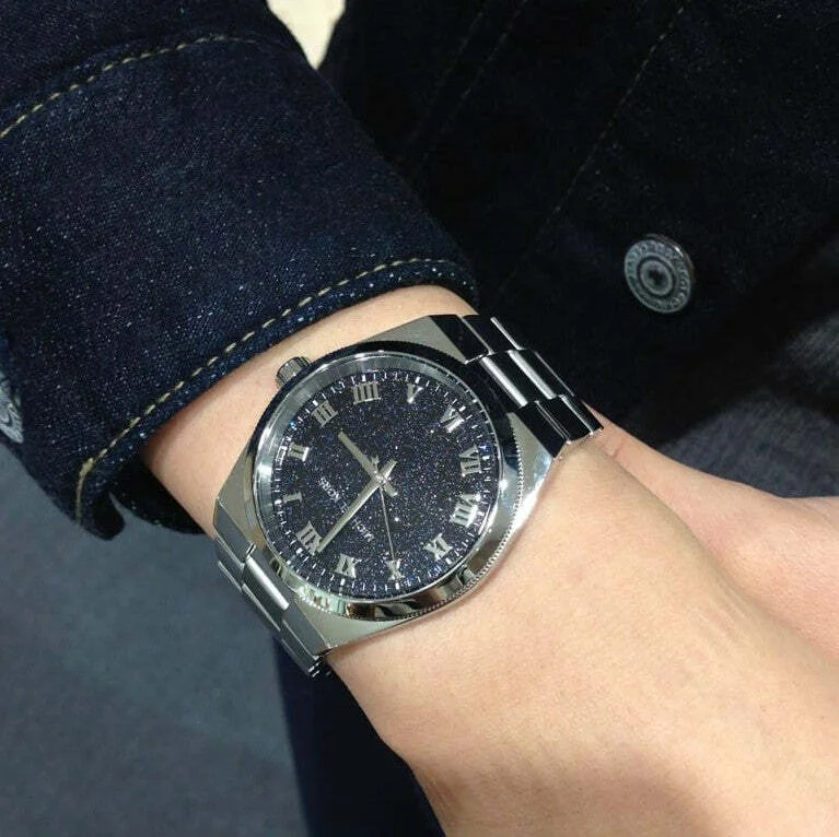 Montre Femme Michael Kors Channing MK6113 en Acier Inoxydable Argenté avec Cadran Bleu vue 3