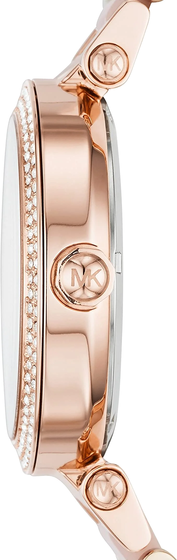 Montre Michael Kors MK6176 pour Femme, Boîtier et Cadran Or Rose avec Brillants vue 2