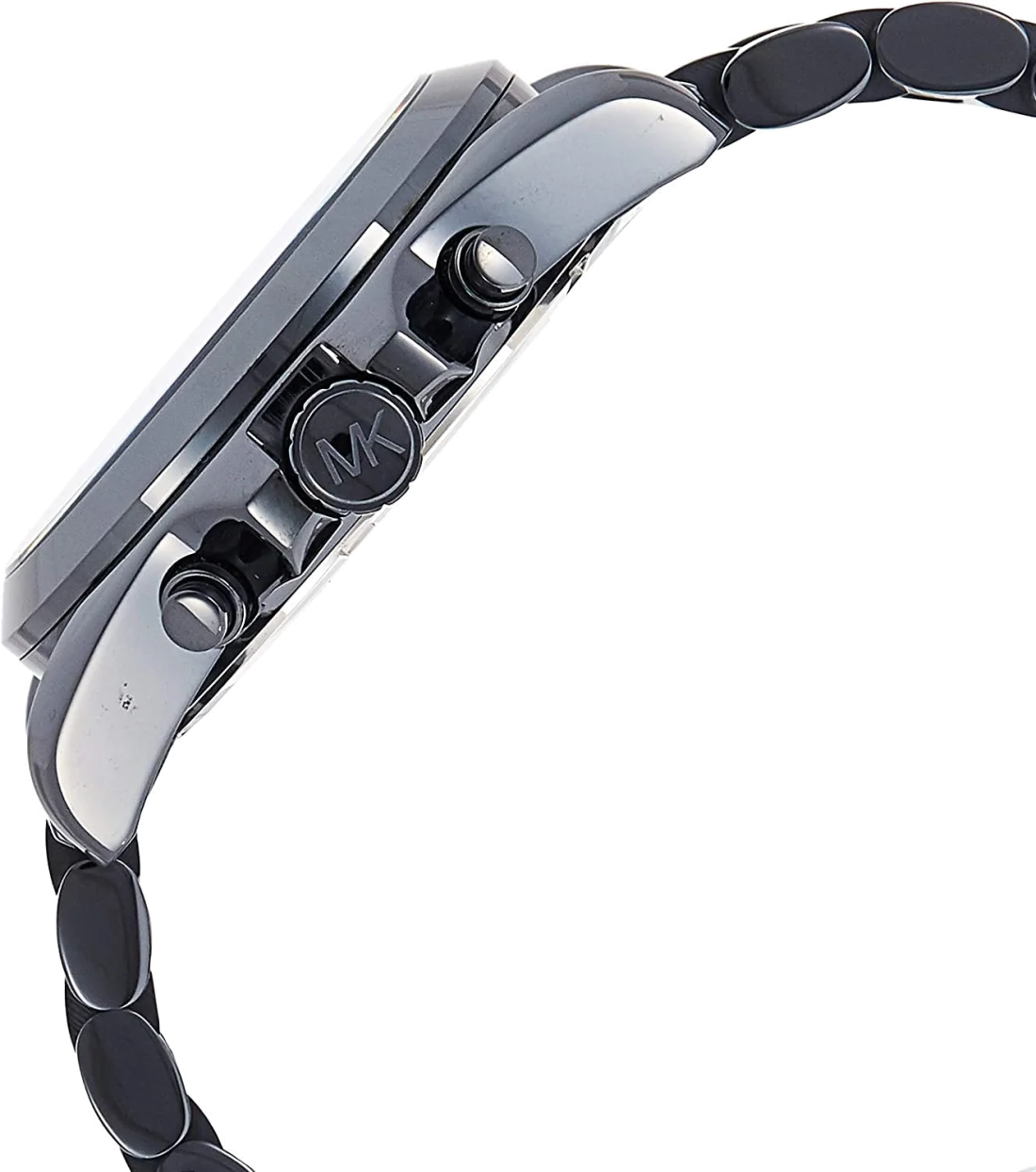 Montre Michael Kors MK6248 pour Femme - Boîtier et Bracelet Acier Inoxydable Bleu vue 3