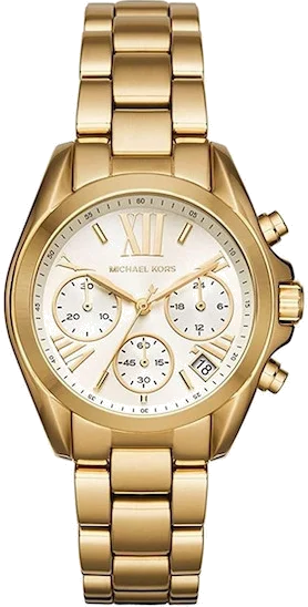 Montre Femme Michael Kors MK6267 Mini Bradshaw Acier Inoxydable Doré