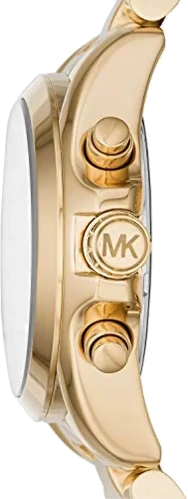 Montre Femme Michael Kors MK6267 Mini Bradshaw Acier Inoxydable Doré vue 2