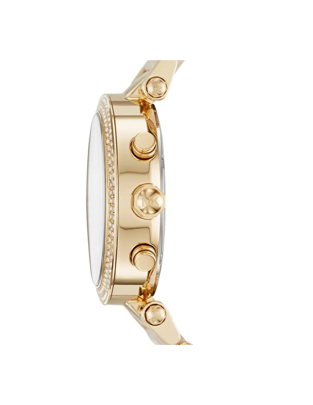 Montre Femme Michael Kors Parker MK6326 - Cadran Champagne & Bracelet Acier Or vue 2