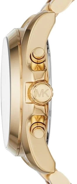 Montre Michael Kors MK6359 Bradshaw Femme - Cadran Champagne, Bracelet Or Rose Acier vue 2