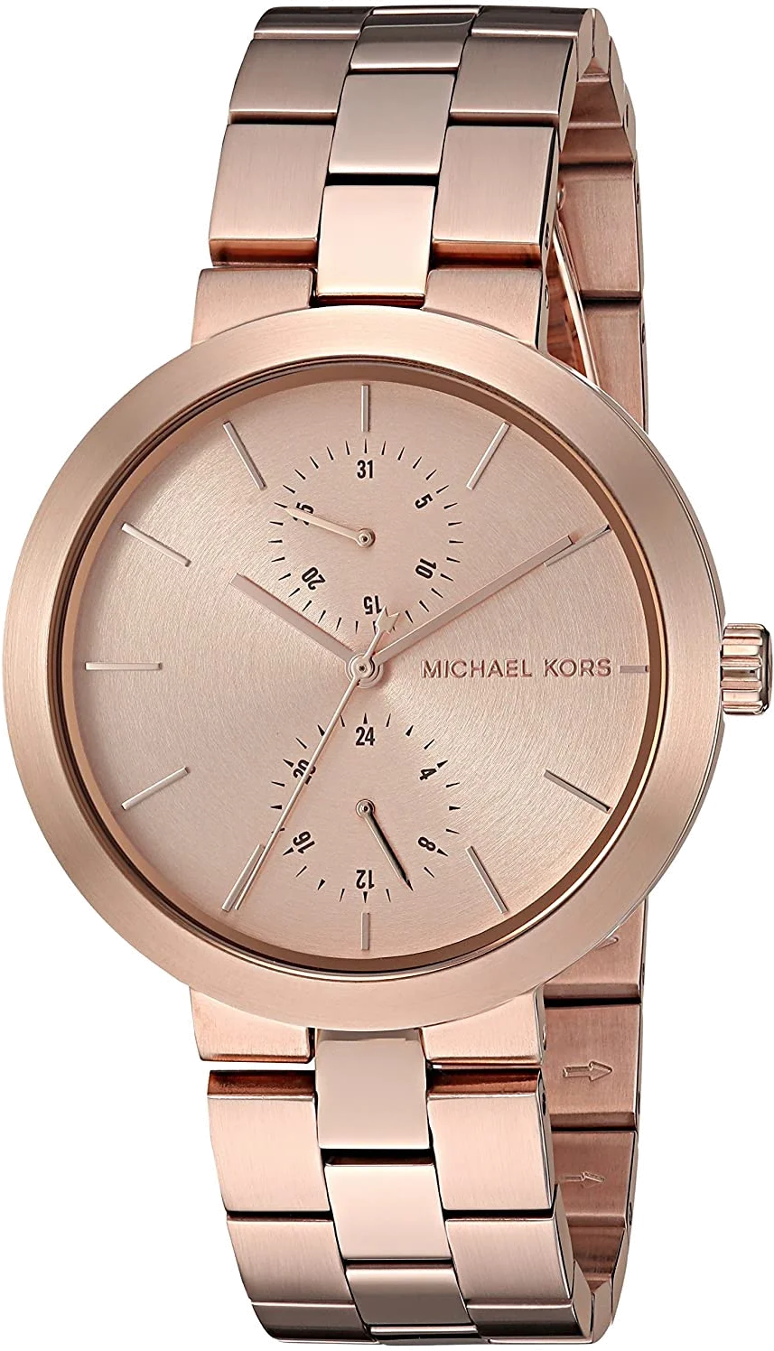 Montre Femme Michael Kors MK6409 en Acier Or Rose vue 2