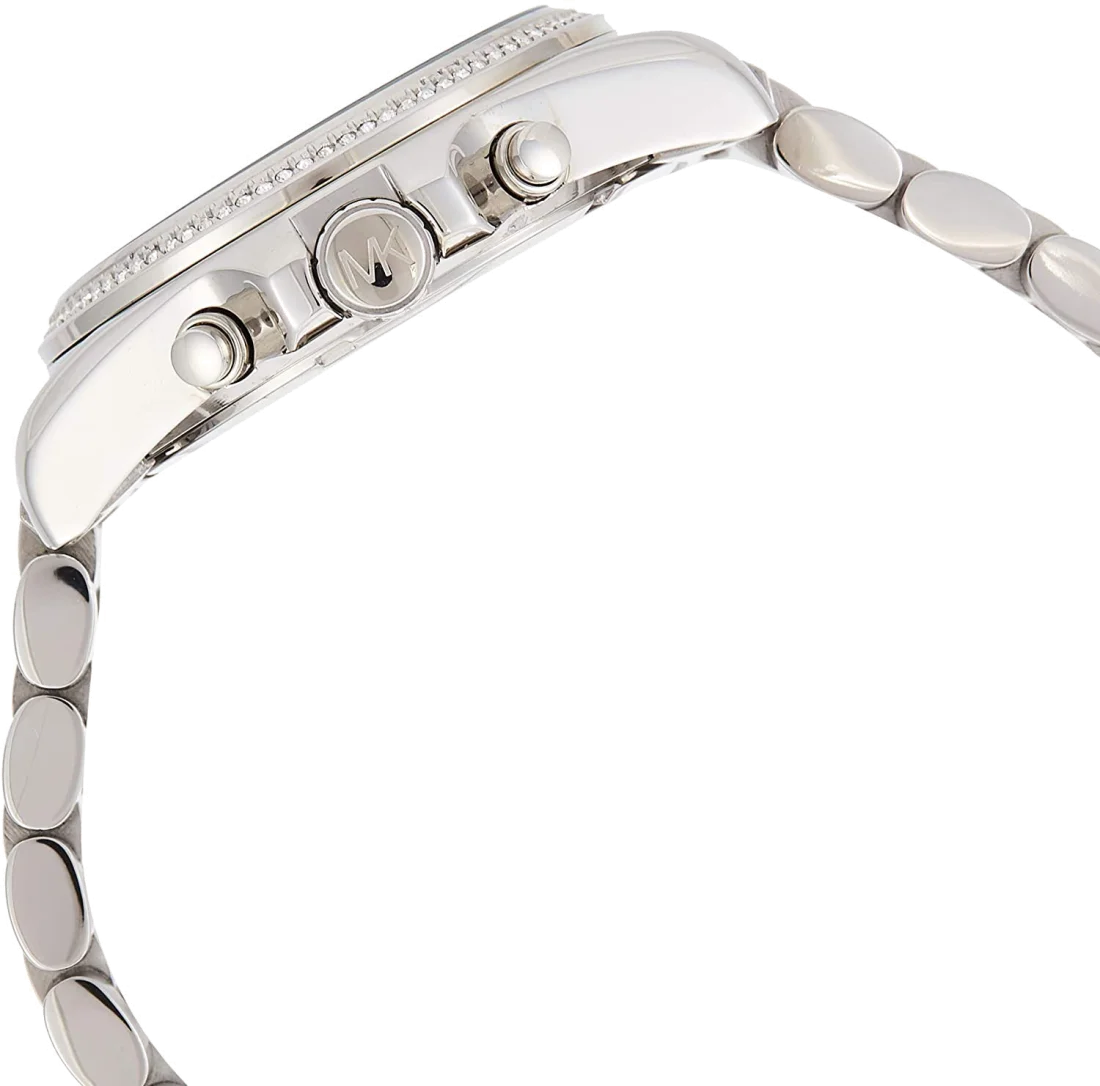 Montre Michael Kors Bradshaw MK6537 pour Femme, Cadran et Bracelet Acier Argent vue 2