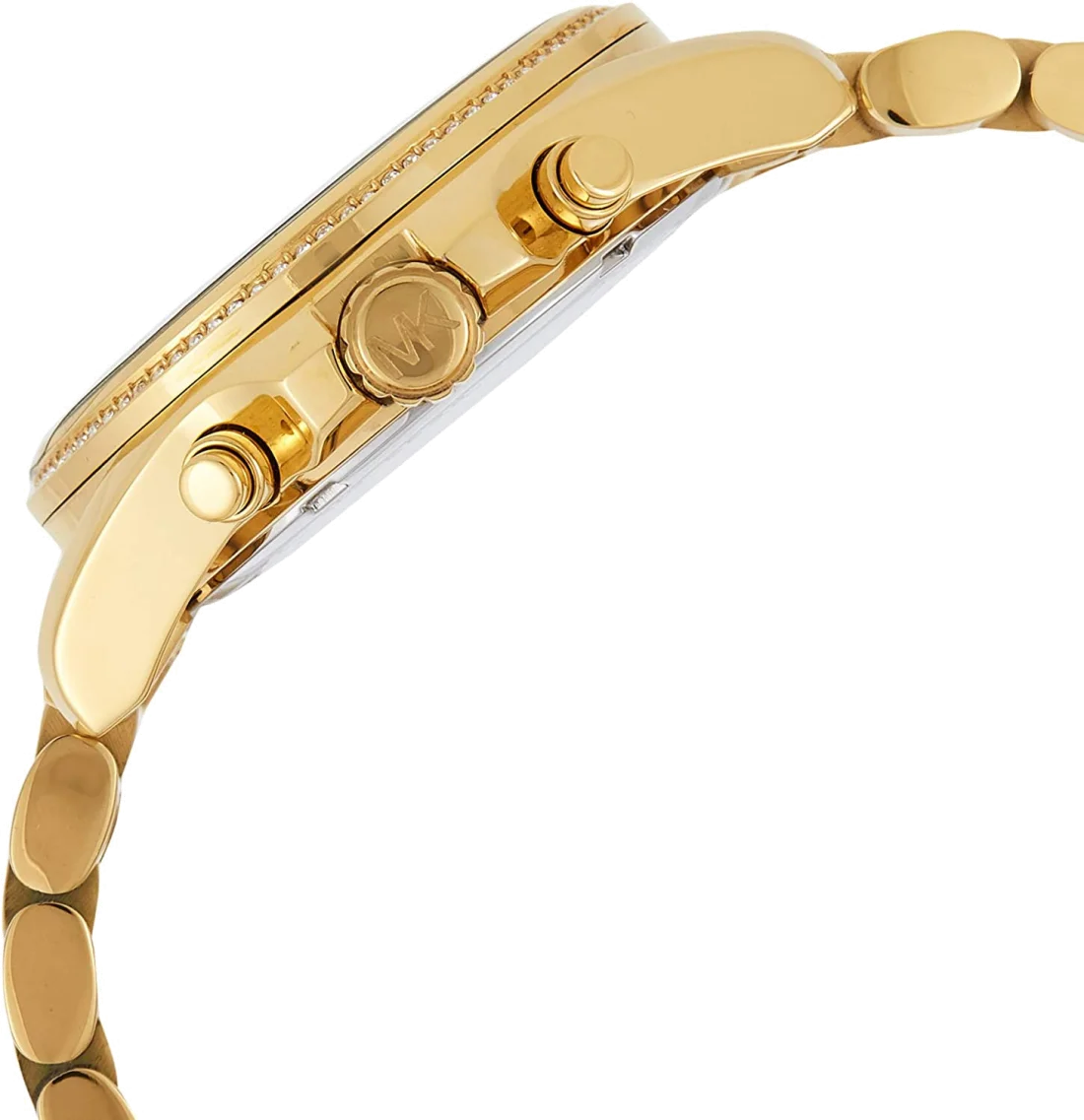 Montre Michael Kors MK6538 Bradshaw Femme en Acier Doré, Chronographe vue 2