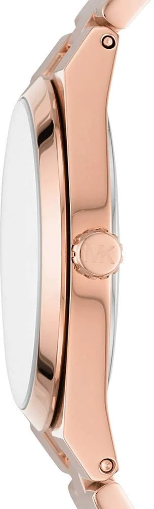 Montre Femme Michael Kors MK6624 Channing - Cadran Cristaux sur Acier Or Rose vue 2