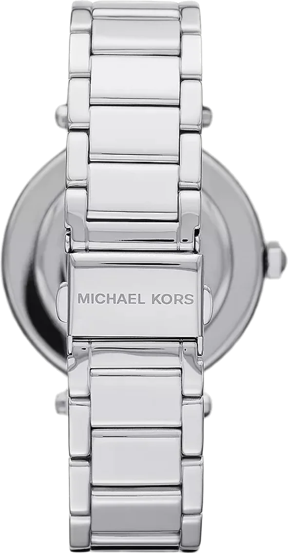 Montre Michael Kors Parker MK6658 pour femme en acier argenté vue 2