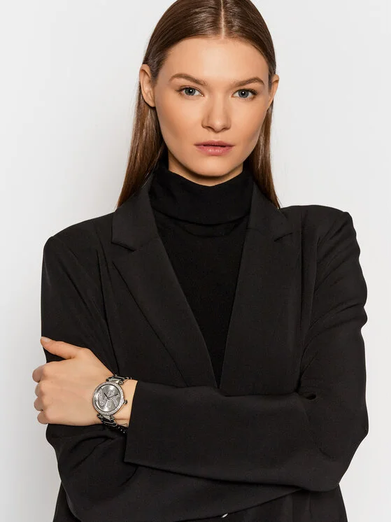 Montre Michael Kors Parker MK6658 pour femme en acier argenté vue 4