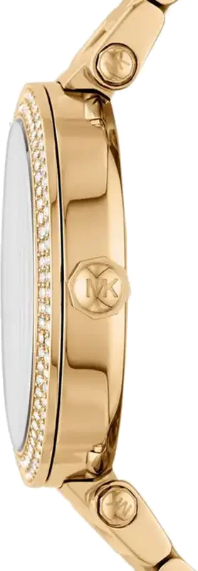 Montre Michael Kors MK6659 Femme - Cadran et bracelet or acier inoxydable vue 2