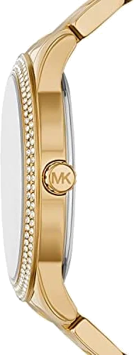 Montre Michael Kors Tibby MK6879 pour Femme, Cadran et Bracelet en Acier Doré Jaune vue 2