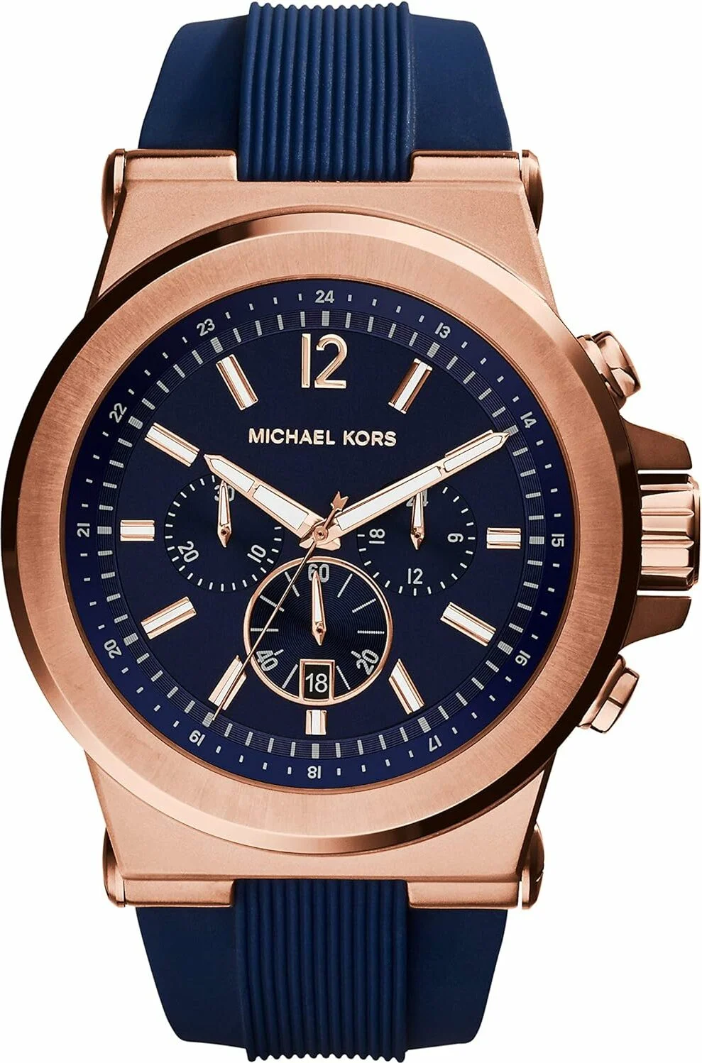 Montre Femme Michael Kors Runway MK6980 en Or Rose à Cadran 40mm vue 2