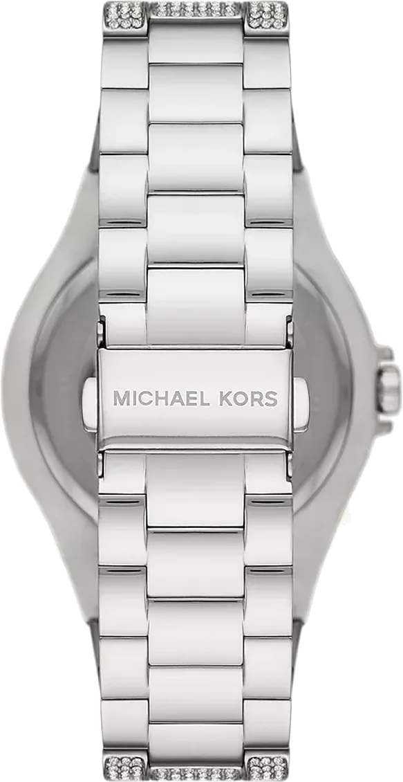 Montre Femme Michael Kors MK6990 Lennox - Cadran Bleu Pavé Cristaux, Bracelet Acier vue 2