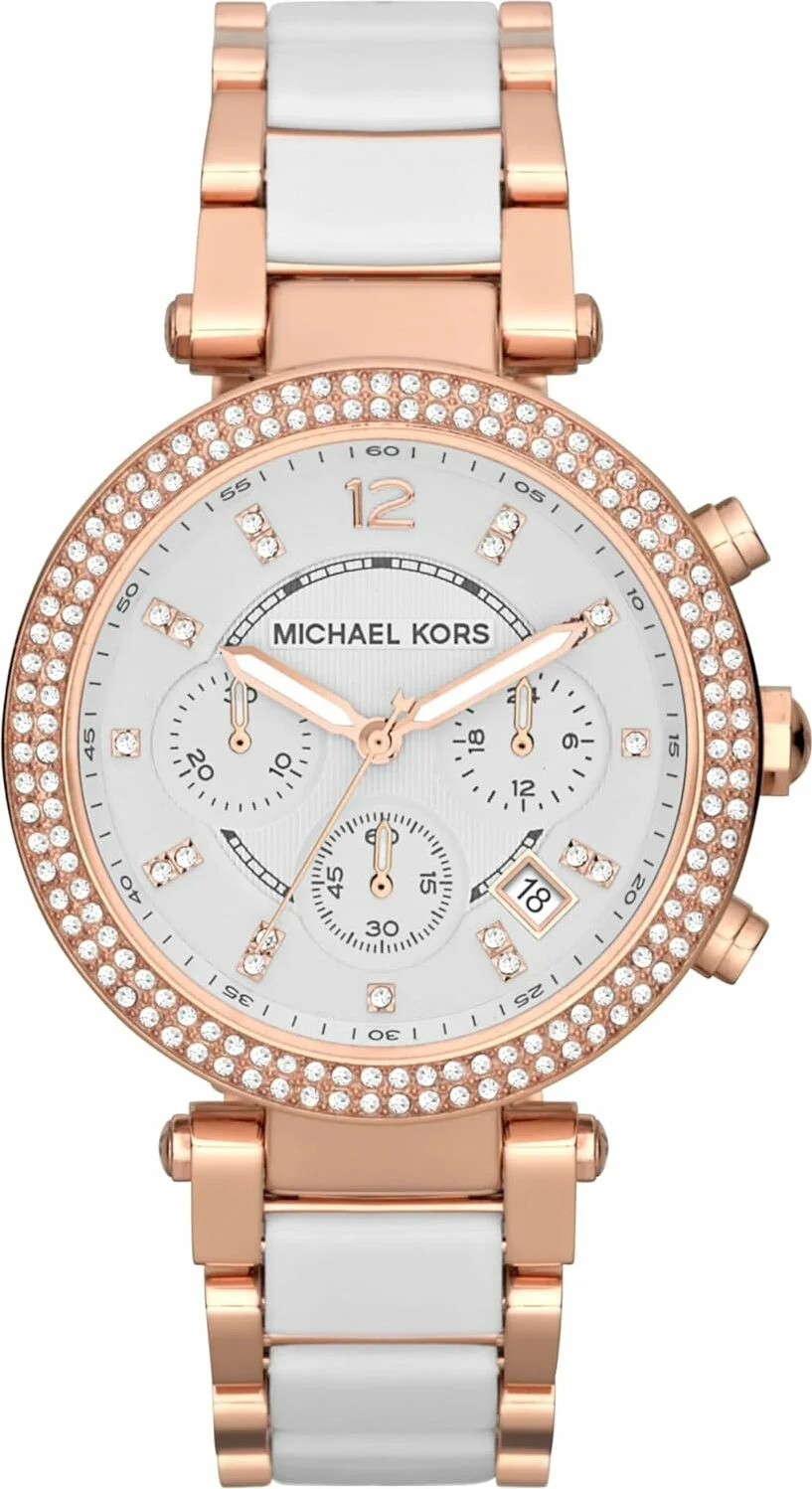 Montre Homme Michael Kors MK7064 Acier Bicolore Or Argent vue 3