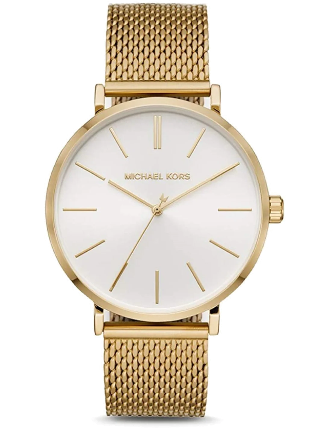 Montre Michael Kors MK7150 Auden Unisexe en Acier Or et Maille Milanaise