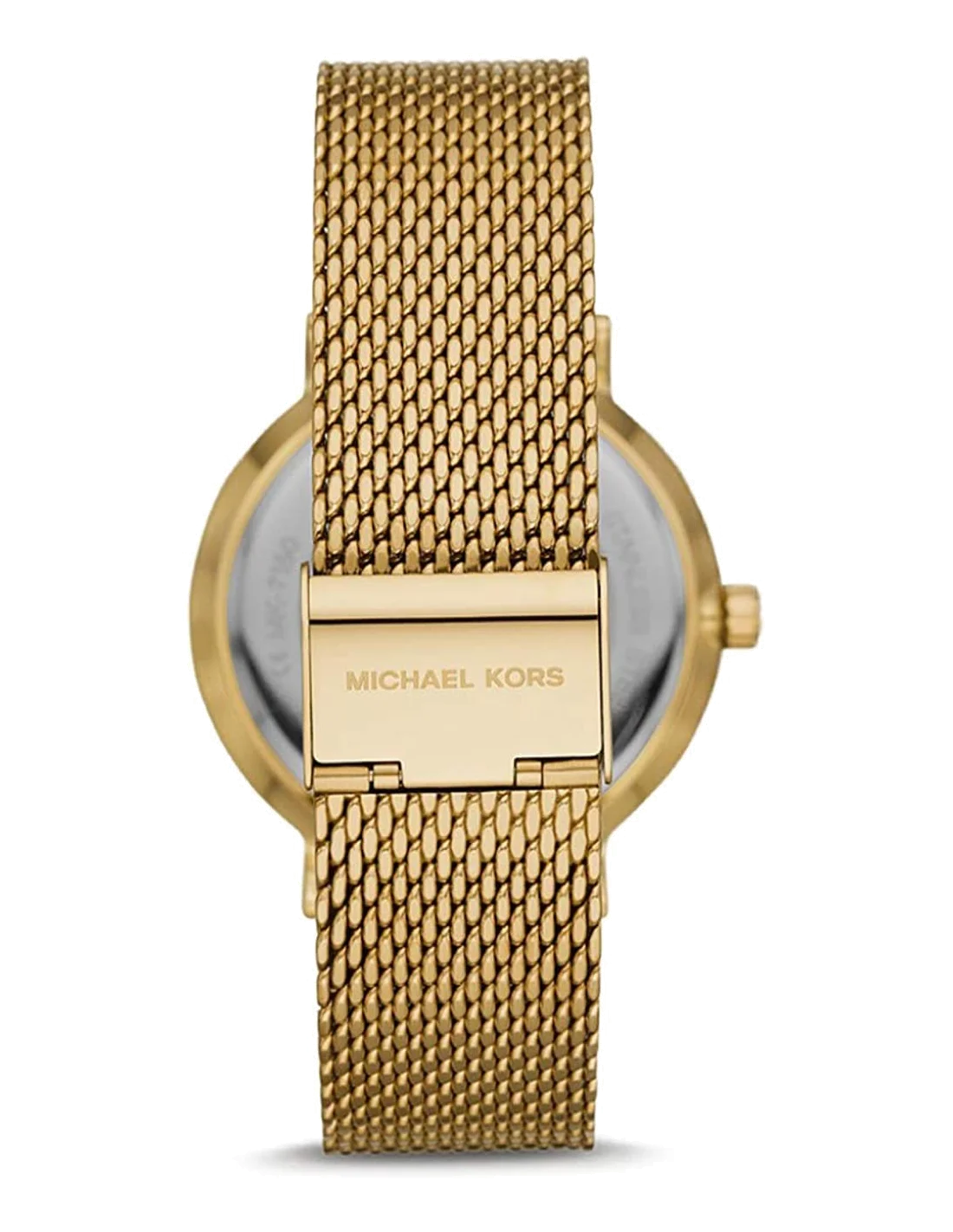 Montre Michael Kors MK7150 Auden Unisexe en Acier Or et Maille Milanaise vue 2