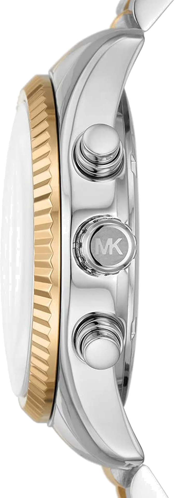 Montre Michael Kors Lexington MK7218 pour Femme, Cadran Bleu, Bracelet Acier Argent vue 2