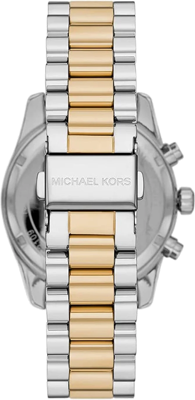 Montre Michael Kors Lexington MK7218 pour Femme, Cadran Bleu, Bracelet Acier Argent vue 3