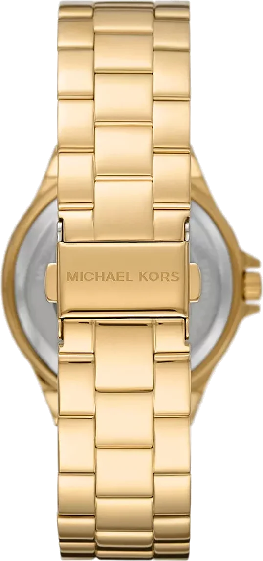 Montre Michael Kors Lennox MK7229 Femme en Or - Cadran Doré Pavé & Bracelet Acier vue 2