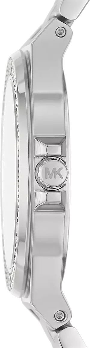Montre Femme Michael Kors Mini Lennox MK7280 Cadran et Bracelet Acier Inoxydable Argent vue 3