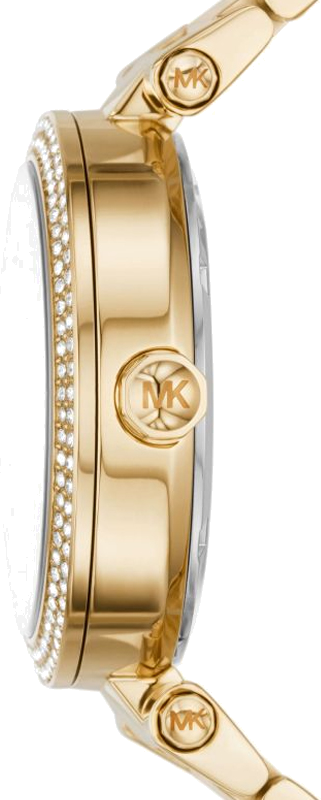 Montre Michael Kors Parker MK7283 bracelet en acier inoxydable doré vue 2