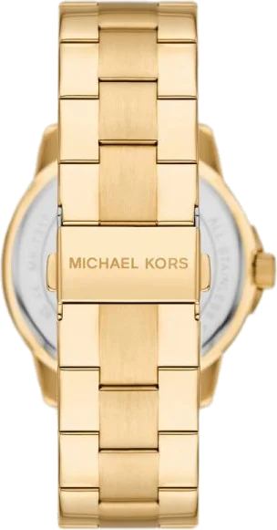 Montre Michael Kors Bryn MK7317 pour femme, cadran et bracelet or acier vue 3