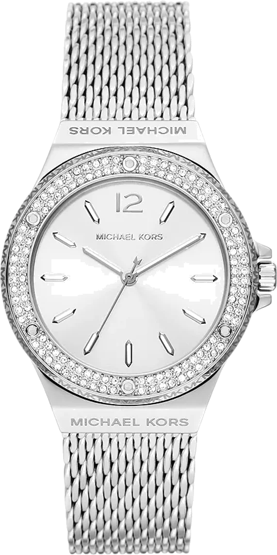 Montre Femme Michael Kors Lennox MK7337 - Cadran et bracelet maille milanaise argenté