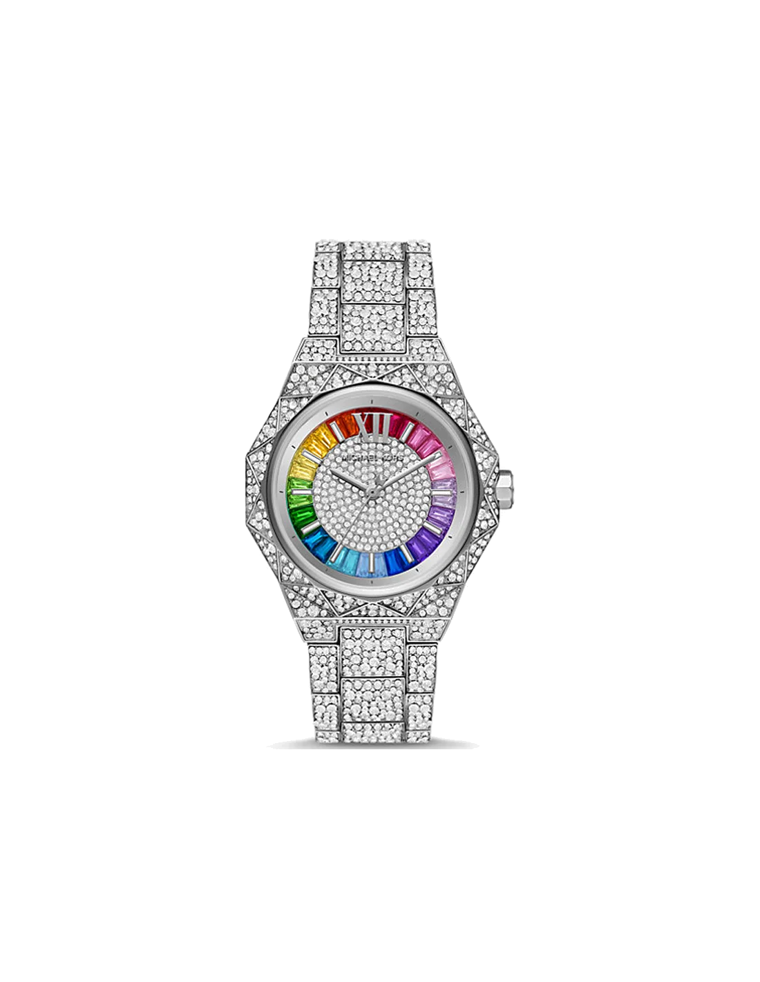 Montre Michael Kors MK7365LE Pride - Cadran Rainbow Pavé Multicolore - Edition Limitée Femme