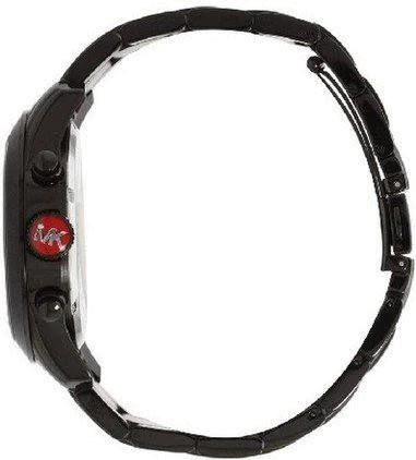 Montre Homme Michael Kors MK8219 Chronographe Noir et Rouge - Cadran Texturé vue 2