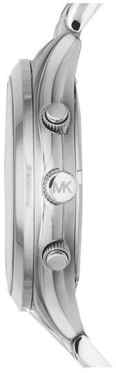 Montre Homme Michael Kors MK8305 Chronographe Acier Argenté Cadran Noir vue 2