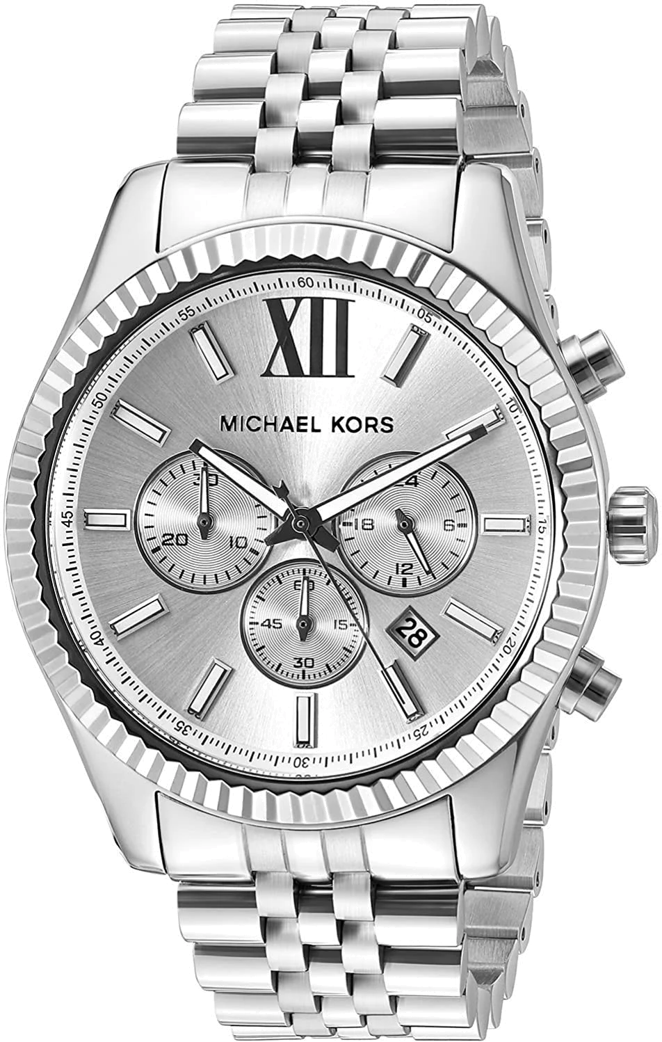 Montre Homme Michael Kors MK8405 Chronographe Acier Argenté