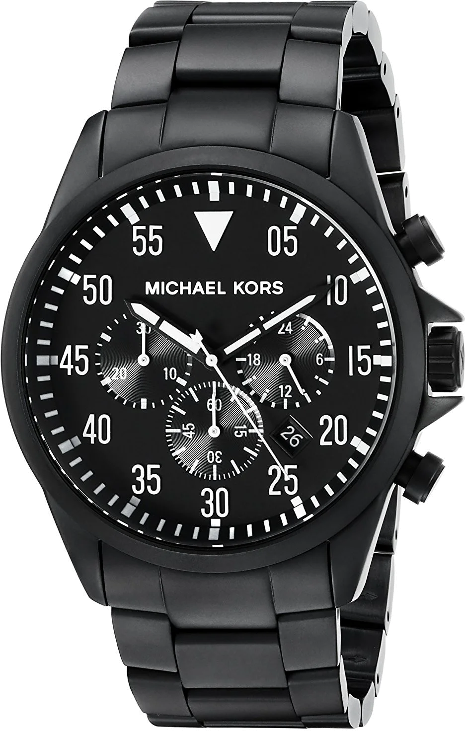 Montre Homme Michael Kors MK8414 Chronographe Aviateur Noir Acier