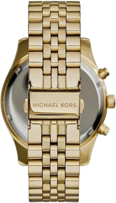 Montre Homme Michael Kors MK8494 Lexington en Acier Doré avec Cristaux vue 4