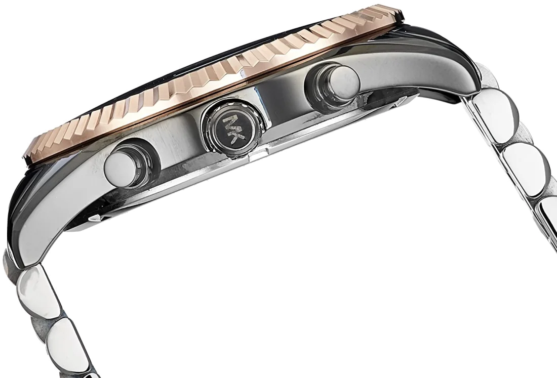 Montre Homme Michael Kors MK8561 Lexington Bicolore Noir et Bronze vue 2