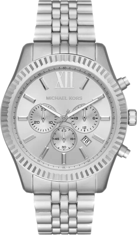 Montre Homme Michael Kors MK8789 Chronographe Aluminium Argenté 44mm