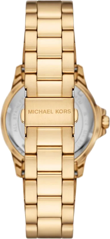 Montre Homme Michael Kors MK9078 en Acier Doré à Cadran Noir vue 2