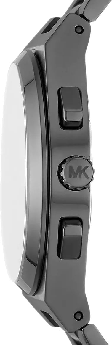 Montre Homme Michael Kors MK9118 Acier Anthracite Cadran Vert vue 3