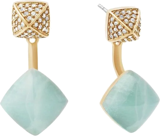 Boucles d'oreilles Michael Kors référence 109223 en acier inoxydable et turquoise pour femme