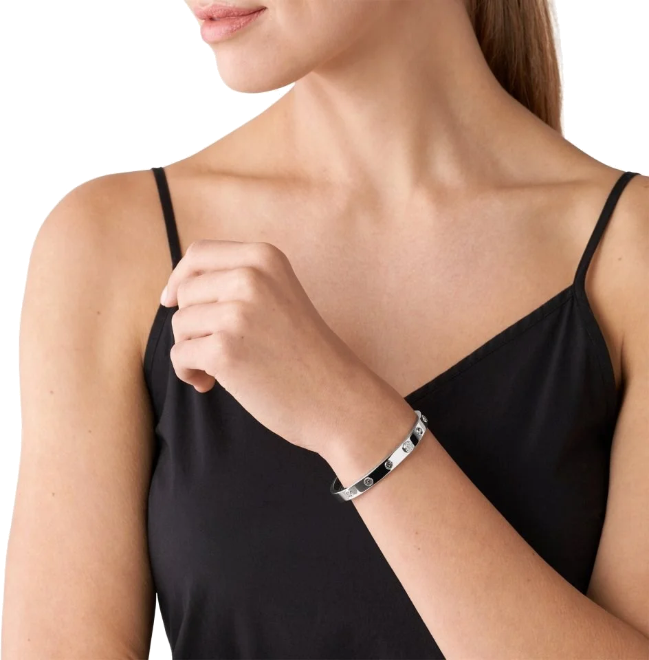 Bracelet rigide pour femme Michael Kors MKC1548AN040 en argent 925 vue 3