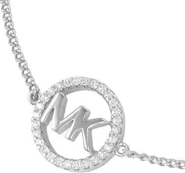 Bracelet chaîne pour femme Michael Kors MKC1246AN040 en argent 925 et zirconium vue 2