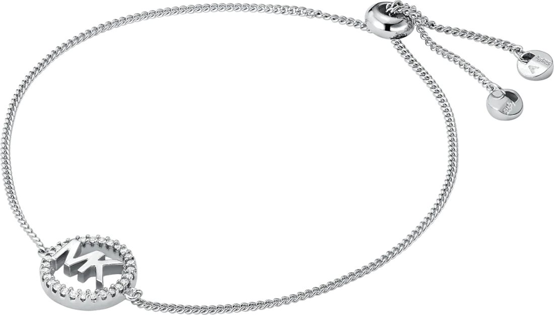 Bracelet chaîne pour femme Michael Kors MKC1246AN040 en argent 925 et zirconium