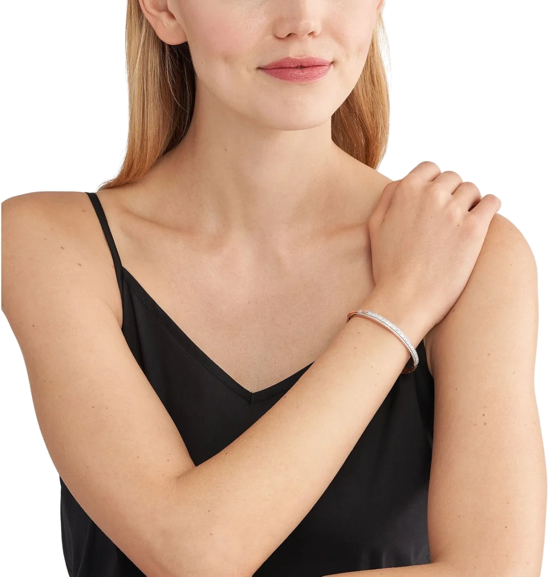 Bracelet Michael Kors MKC1636AN791 en argent 925 plaqué or rose avec zircon, pour femme vue 3