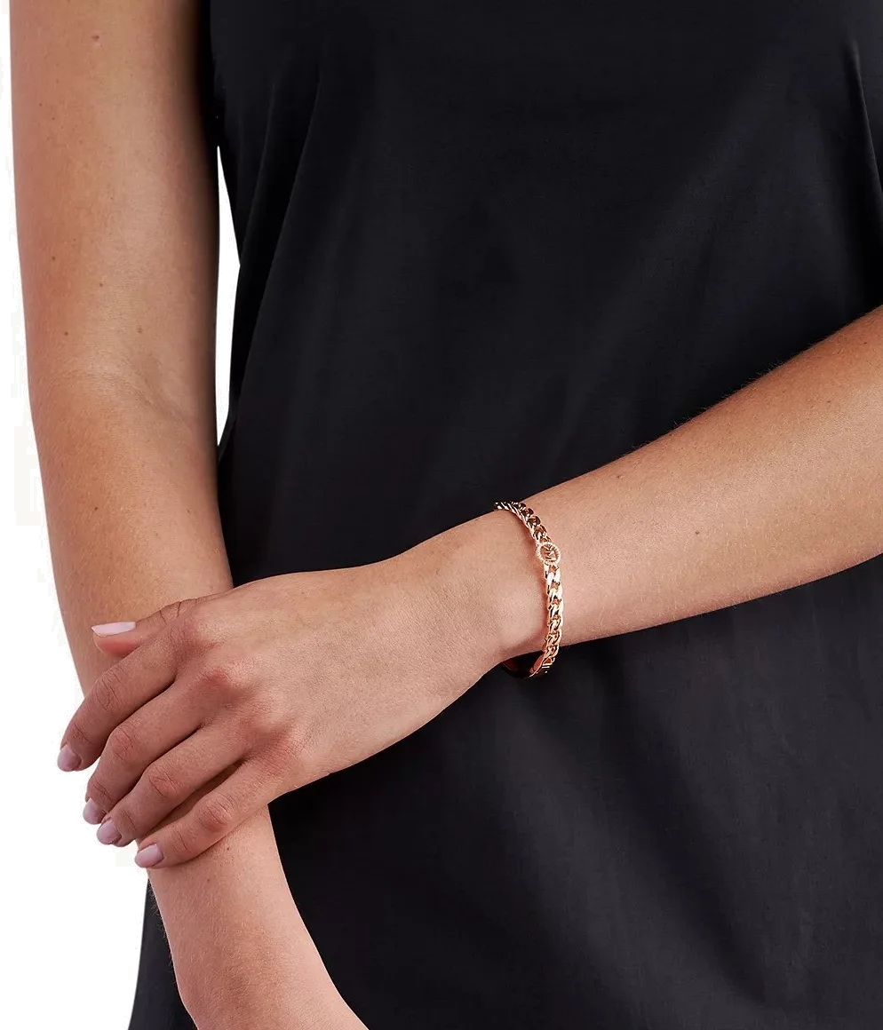 Bracelet Jonc Michael Kors MKC1381AN791M en argent 925 plaqué or rose pour femme vue 3