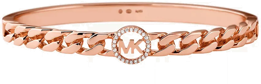 Bracelet Jonc Michael Kors MKC1381AN791M en argent 925 plaqué or rose pour femme