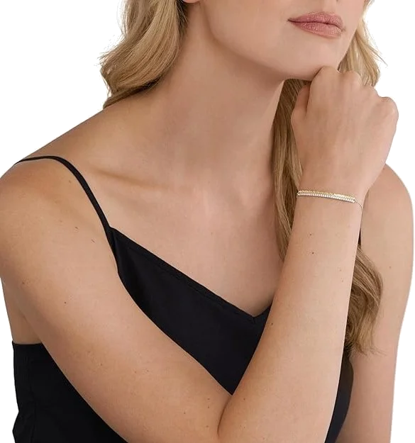 Bracelet gourmette Michael Kors MKC1577AN710 en argent sterling jaune pour femme vue 3