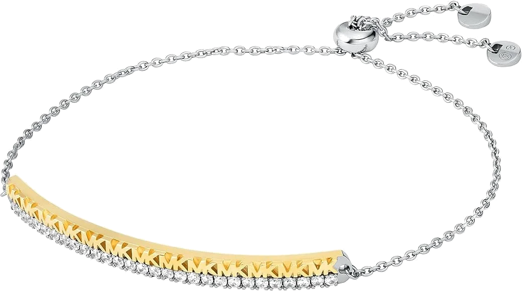 Bracelet gourmette Michael Kors MKC1577AN710 en argent sterling jaune pour femme