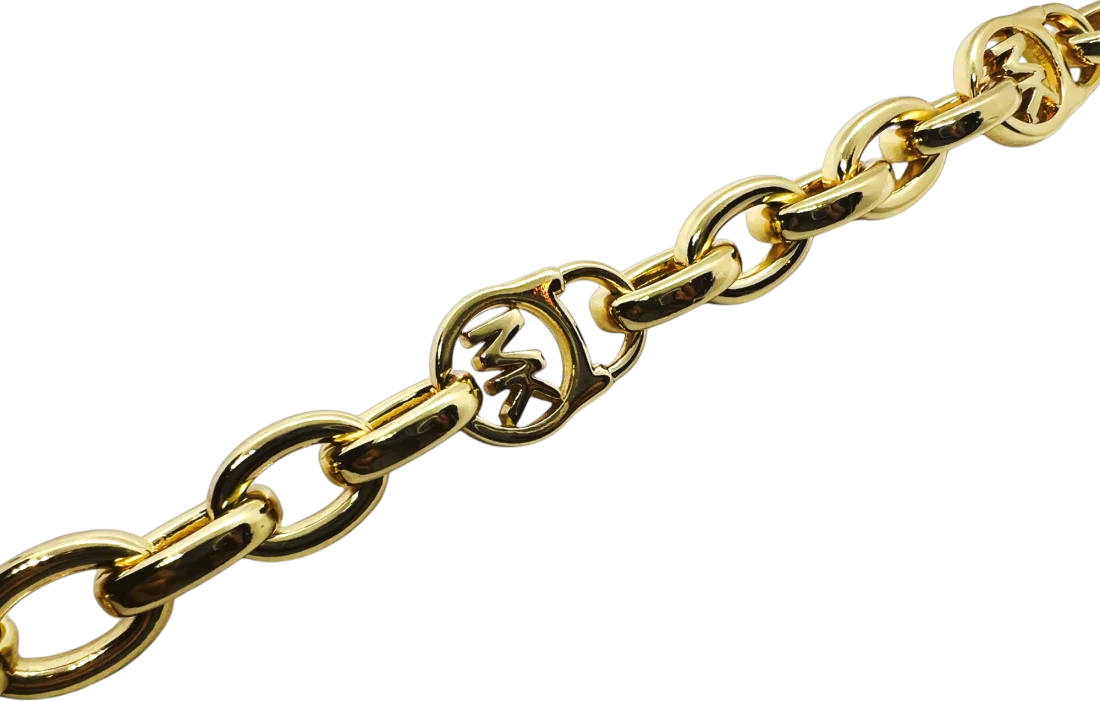 Collier Michael Kors 109784 en métal plaqué or jaune pour femme vue 2